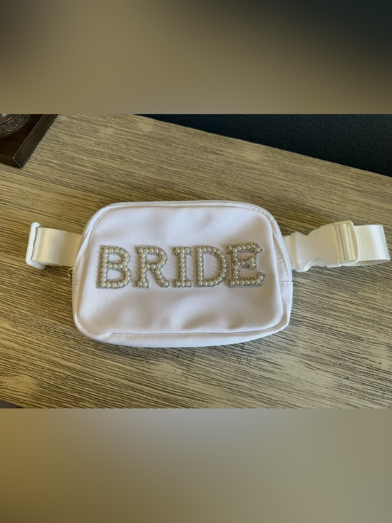 lamyba Handbags - NEW!!! Bride White Crystal Embellished Crossbody Bag
